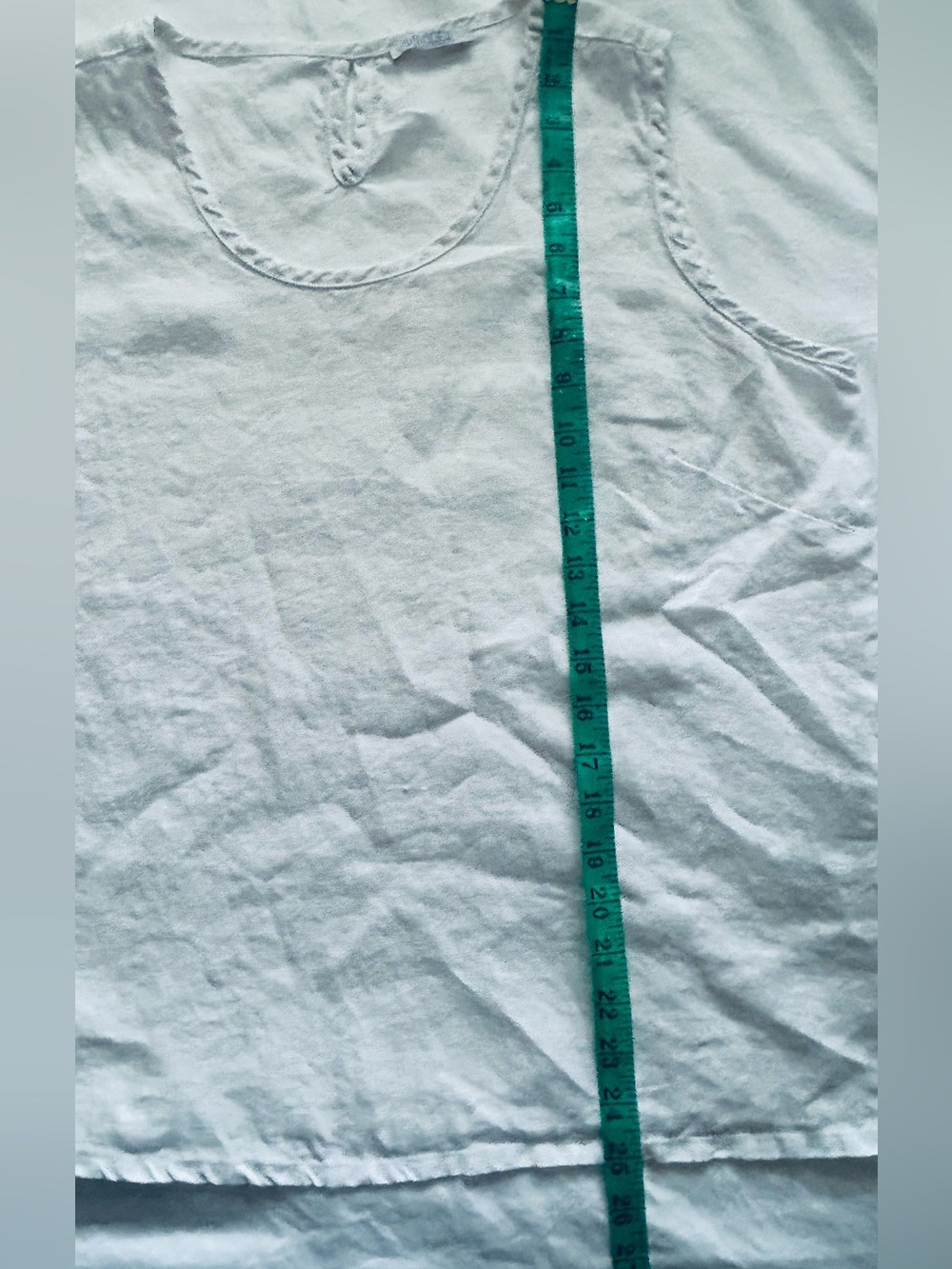Dolcezza Linen Tunic Shell/Tank - Picture 7 of 8